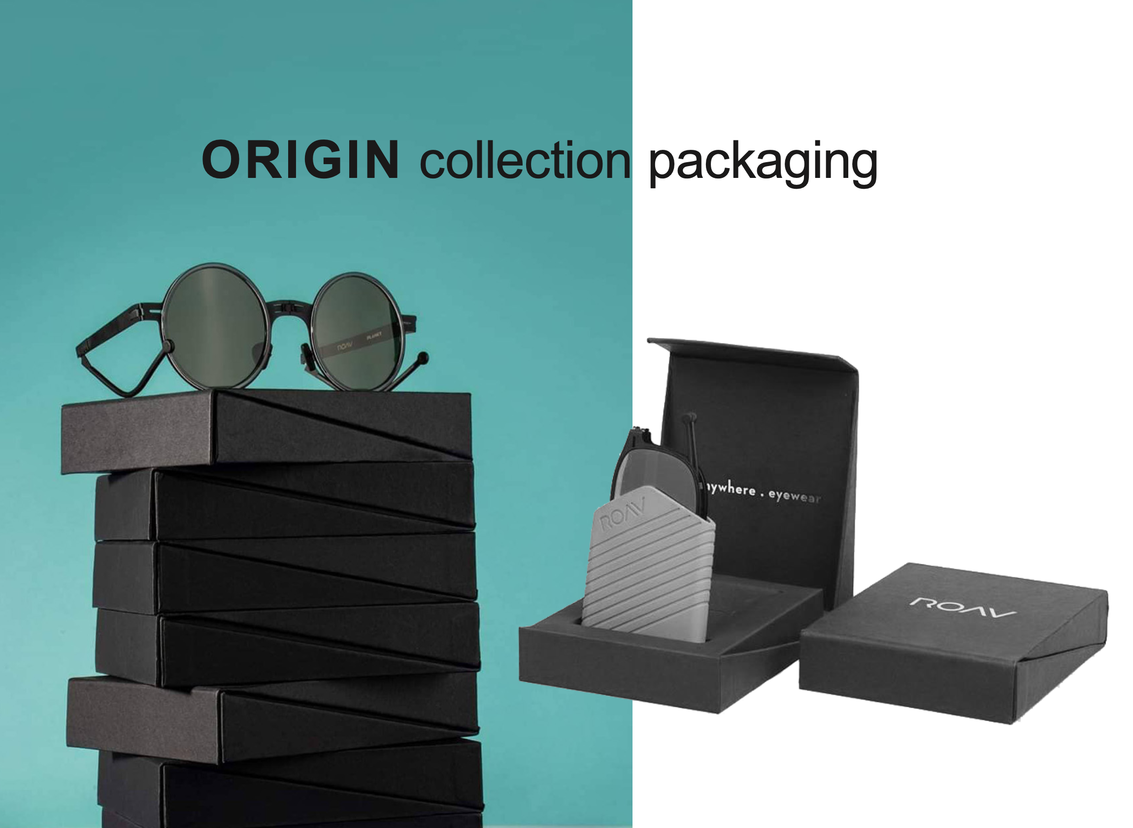 ROAV Verpakking opvouwbare zonnenbril