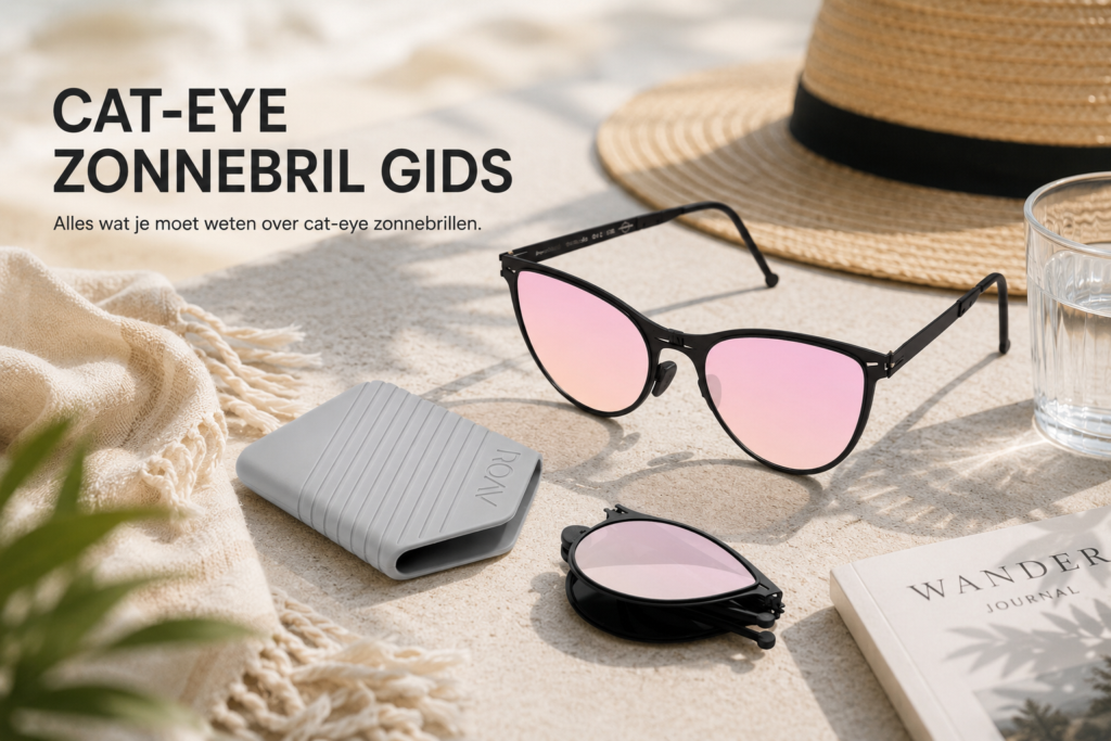 cat eye zonnebril